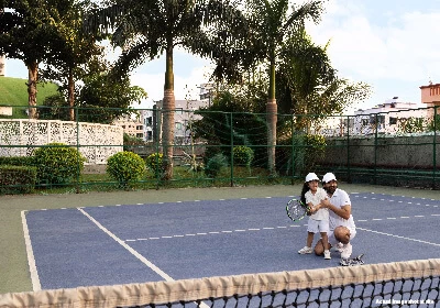 Tata Ariana tennis court